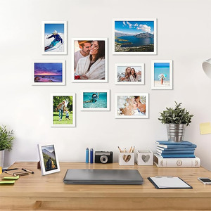 Set <span class=keywords><strong>di</strong></span> 10 Cornici per <span class=keywords><strong>Foto</strong></span> Collage per Soggiorno e Camera da Letto, Cornici per <span class=keywords><strong>Foto</strong></span> <span class=keywords><strong>di</strong></span> Famiglia - Product Image 1