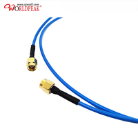 Assemblage de câble coaxial 50 Ohm Rf fabricant 0-18G câble de connecteur SMA vers câbles de raccordement mâles Sma SS405 RG402 fournisseur d'usine