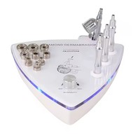 Appareil professionnel de microdermabrasion au diamant 9 en 1, équipement de beauté pour le rajeunissement de la peau du visage, soin hydro-cristallin.