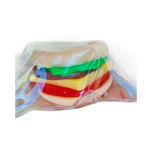 Jouet anti-stress sensoriel réaliste en forme de hamburger à 6 couches en TPR, vente en gros - Product Image 2