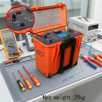Professional Portable High Voltage Surge Generator, Touch Screen Cable Fault Tester, Automatic Discharge System
