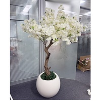 XinHanRong Arbre artificiel de 1,5 m, Nouveauté 2026, style TikTok Instagram, avec branches fleuries bicolores personnalisées, pour décoration de mariage