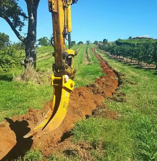 Seau de drainage de travail de terrassement de haute qualité à vendre Mini seau de tranchée pelle seaux de tranchée