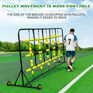 Equipo de Entrenamiento de Fútbol para <span class=keywords><strong>Porteros</strong></span> Deflector Matriz de Suelo con Cadena de Rebote para Reflejos y Agilidad - Product Image 3