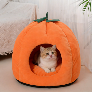 Niedliches Katzenvillen-Bett mit Privatsphäre-Bereich für Kätzchen - Product Image 1