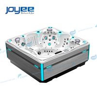 JOYEE Vente chaude Jacuzzi de luxe Spa extérieur OEM Meilleur fournisseur chinois Jacuzzis de jardin Moderne Top-vente Bain à remous