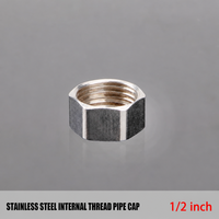 Pièces usinées CNC en acier inoxydable 304, bouchon hexagonal, raccord de tuyauterie fileté, capuchon mâle, quincaillerie industrielle, taille personnalisée