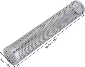 カスタムサイズの穴あきパターン、素材：304ステンレス鋼、穴あきチューブ、パイプメーカー工場 - Product Image 3