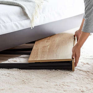 Gỗ hiện đại MDF đồ nội thất văn phòng nhà có thể gập lại Kid của máy tính nghiên cứu bàn bảng với kệ sách cho trẻ em nghiên cứu - Product Image 3