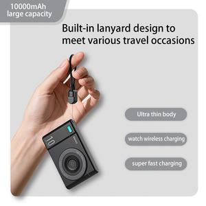 อัปเกรดเครื่องชาร์จเร็<span class=keywords><strong>ว</strong></span> USB Type-C แบบแ<span class=keywords><strong>ม</strong></span>่เหล็กคู่ขนาดการ์ดแบตสำรองสำหรับ iPhone 17 16 AIR PRO MAX ที่ชาร์จสำหรับเดินทาง - Product Image 3