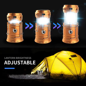 Lanterna da Campeggio LED Solare Multifunzionale Impermeabile, Soluzione di Illuminazione per Esterni con 10 Ore di Autonomia, Materiale ABS per la Pesca - Product Image 6