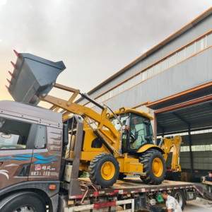 中古機械 420F 4X4 機械 中古バックホーローダー 山東省 中古 416 416e 420 レトロ掘削機 - Product Image 5