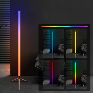 Lámpara de Pie Inteligente RGB de 1.2M para Esquina de Sala de Estar con Trípode, Decoración Nórdica para el Hogar, Iluminación Interior - Product Image 5