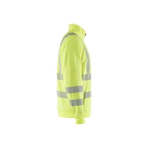 BLAKLADER - 356425383300XXL Sweat haute visibilité demi-zip Jaune-EAN 7330509831496 HI-VIS WORKWEAR - Product Image 5