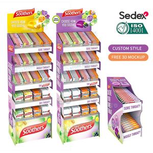 C005 New Innovative 3D Bottle Shaped Pharmacy Furniture Point of Sale Medical Store Furniture <b>Display</b> <b>Stand</b> Rack - Product Image 2