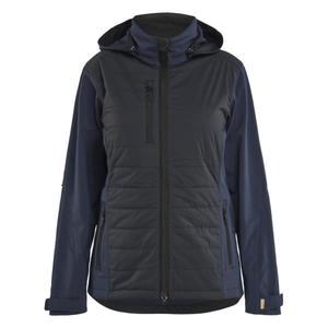 BLAKLADER-Chaqueta híbrida para mujer 473325138699S Azul marino oscuro/Negro-EAN 7330509960943 CHAQUETAS DE TRABAJO CHAQUETAS SOFTSHELL PARA TODAS LAS TEMPORADAS - Product Image 1