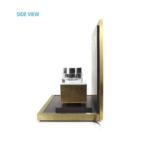 Đỉnh tùy chỉnh Acrylic Mặt Kem trang điểm truy cập Boutique hiển thị đứng với ánh sáng đánh bóng xử lý bề mặt - Product Image 5