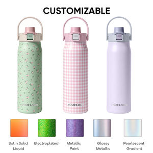 Termo <span class=keywords><strong>de</strong></span> Acero Inoxidable 304 <span class=keywords><strong>de</strong></span> 660 ml |   <span class=keywords><strong>Tapa</strong></span> abatible a prueba <span class=keywords><strong>de</strong></span> fugas sin BPA con asa |   Botella Térmica Deportiva para Exteriores - Product Image 4