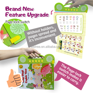 Livre sonore interactif éducatif pour enfants d'âge préscolaire : Apprentissage des lettres et des mots, <span class=keywords><strong>phonétique</strong></span> et musique - Product Image 3