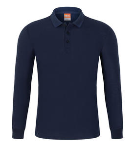 <span class=keywords><strong>Polo</strong></span> personalizzata a maniche lunghe con logo stampato t-Shirt 100% <span class=keywords><strong>Polo</strong></span> da <span class=keywords><strong>uomo</strong></span> in <span class=keywords><strong>cotone</strong></span> bianco a maniche lunghe - Product Image 6