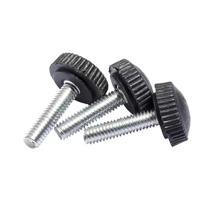 China Manufacturer Plastic Head Handle Thumb Screw Adjustable Feet Furniture Lock Wire Rubber Head Screw