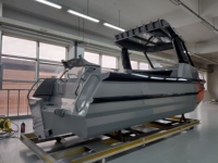 Bateau de pêche en aluminium Gospel 6,25 m Easy Craft, yacht de luxe, bateau à cabine pour la navigation de plaisance