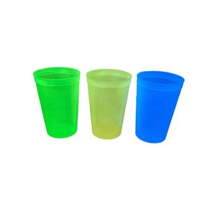 Vasos de Plástico para Estadio, Fluorescentes, con Impresión de Logotipo Personalizado, a Prueba de Fugas, Aptos para Lavavajillas, para Fiestas - Product Image 1