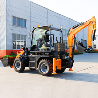 Chargeuse-pelleteuse compacte 4x4 APEXPRO avec moteur Kubota Euro 5, chargeuse sur pneus hydraulique
