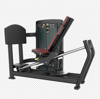 Machine de presse à jambes assise, équipement de fitness commercial pour la maison, cible les quadriceps, les fessiers et les mollets, entraînement de force du bas du corps