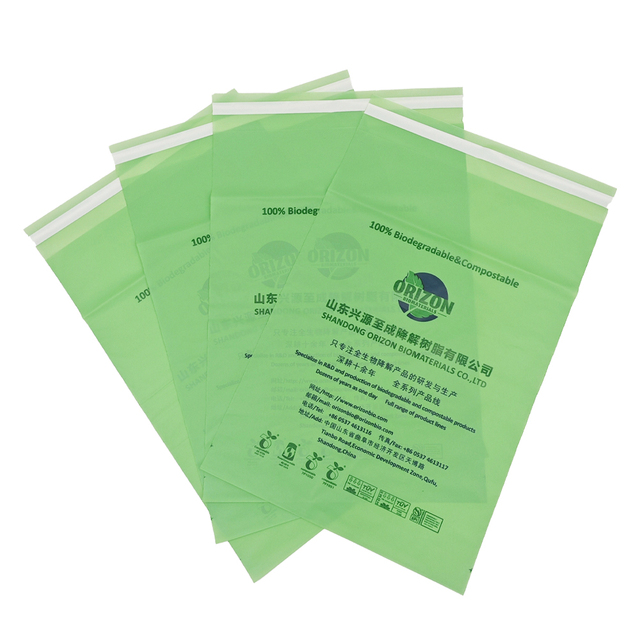 Compostable Custom Printed Eco-Mailing Poly Mailers Biodegradable Waterproof Express Courier Shoes Clothing Packaging