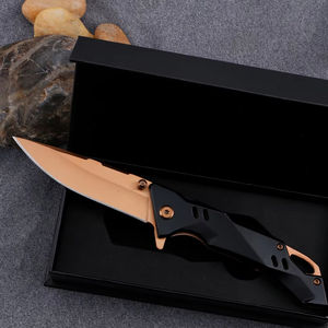 سكين جيب قابل للطي من SELAN بشفرة فولاذية 3Cr13 ومقبض ألومنيوم، سكين للتخييم والاستخدام اليومي OEM CT717 - Product Image 1