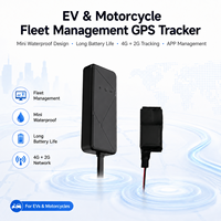 Manajemen Armada Sepeda Motor Listrik dengan GPS Tracker, Alarm Kegagalan Daya, Desain Mini Tahan Air, Gratis 4G Seumur Hidup