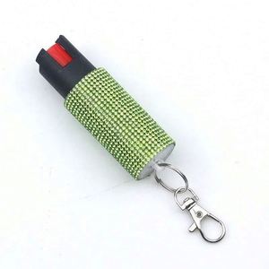 Factory Wholesale Multicolored Self Defense <b>Spray</b> Fashionable Keychain <b>Set</b> for Women Portable Solid <b>Spray</b> Safety Tool - Product Image 3