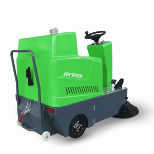 Floor Sweeper Industrial Hand Push Electric Floor Sweeper Scrubber For Industrial And Warehouse