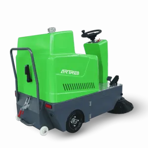 Tay Đẩy Điện Tầng Sweeper Scrubber Cho Công Nghiệp Và Kho