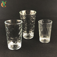 200ml 300ml 400ml 7OZ 10OZ 14OZ en gros rond en verre transparent pot à bière coupe en verre pour la boisson de jus de thé de vin