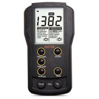 HANNA HI8734 Compteur de solides dissous totaux (TDS) Traitement de l'eau, surveillance de la qualité de l'eau et mesures en laboratoire et sur le terrain