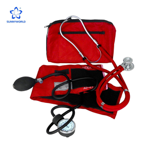 Monitor <span class=keywords><strong>de</strong></span> Presión Arterial Manual 2 en 1 <span class=keywords><strong>de</strong></span> Alta Calidad, Esfigmomanómetro Aneroide con Tubo Doble y Estetoscopio <span class=keywords><strong>de</strong></span> Doble Cabeza - Product Image 3