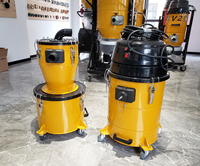Aspirateur industriel JS V-S Mini Cyclone+ HEPA 22L Neuf avec moteur 1,5HP Tuyau de 3m Garantie 1 an