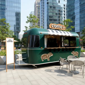 Remolque de Comida Rápida Comercial de Diseño de Alta Calidad, Autocaravana Portátil Todoterreno, Remolque de Viaje - Product Image 1