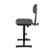 Chaise de bureau ergonomique réglable Yinyu SB003 avec dossier souple et réglage de la hauteur par broche de traction pour la saisie à domicile ou au bureau