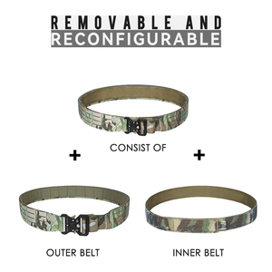Ceinture tactique robuste Artex Quick Release Rigger MOLLE 1,75 pouce intérieur et extérieur - Product Image 6