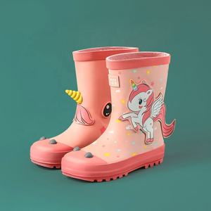 Nuevas <span class=keywords><strong>Botas</strong></span> de Agua de Goma Impresas en 3D Personalizadas, <span class=keywords><strong>Botas</strong></span> de Agua de Goma para Niños y Niñas con Estampado de Dinosaurios, <span class=keywords><strong>Botas</strong></span> de Lluvia de Goma para Niños de Alta Calidad - Product Image 6