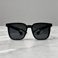 Lunettes Intelligentes à Conduction Osseuse BT5.2, Haut-parleur 15mm, Étanchéité IPX5, Autonomie 7H, Aide Auditive, Monture Remplaçable, Lunettes de Sport