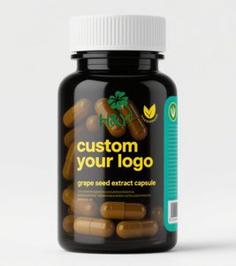 Healthway OEM disesuaikan kualitas tinggi ekstrak biji anggur Kapsul Berberine ekstrak biji anggur polifenol 95% - Product Image 2