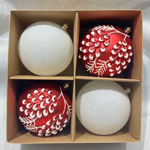 6cm 30 Piece Set Christmas Ball Electroplated <b>Plastic</b> Pendant Christmas <b>Tree</b> Decoration - Product Image 2