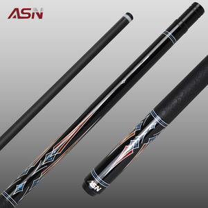 Queue de billard en fibre de carbone ASNCUE-A-03, longueur 147 cm, 19,5 oz, 58 pouces, taille de la pointe 12,5 mm, fût en fibre de carbone, 2 pièces - Product Image 3