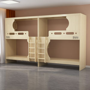 Двухъярусная кровать для взрослых, двухъярусная кровать для взрослых в общежитии или школе - Product Image 1