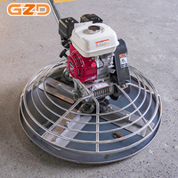 GZD OEM Talocheuse à béton pour routes, à essence haute performance, lisseuse de sols en béton