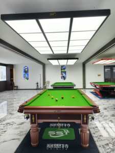 Mesa de billar de 12 pies personalizada del Campeonato mundial, accesorios de Taco de bolsillo de cuero de lujo de 10 pies, populares para deportes chinos - Product Image 4